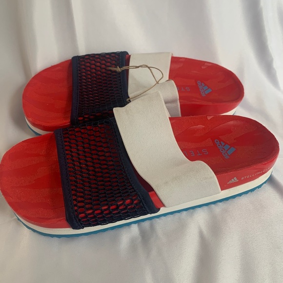 Stella McCartney Adidas Slides sz7 - Picture 5 of 6
